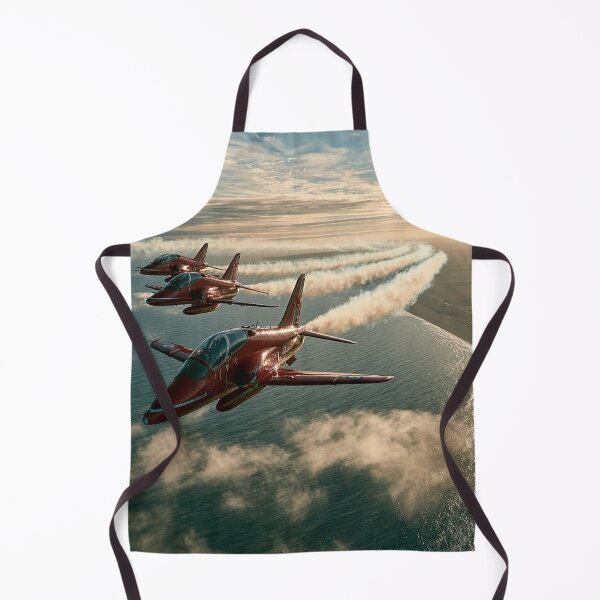 Item preview, Red Arrows Over Coastal Waters designed and sold by Skyframe Aviation.