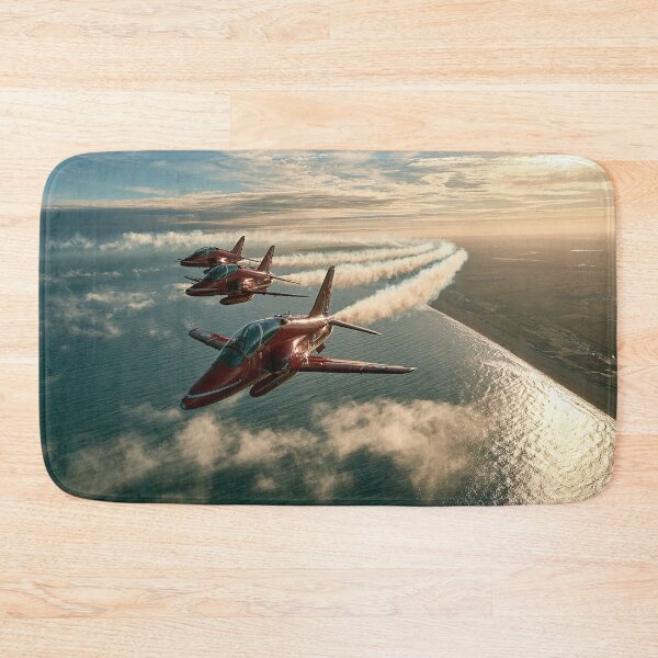 Item preview, Red Arrows Over Coastal Waters designed and sold by Skyframe Aviation.