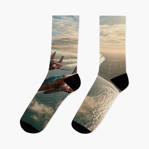 Item preview, Red Arrows Over Coastal Waters designed and sold by Skyframe Aviation.