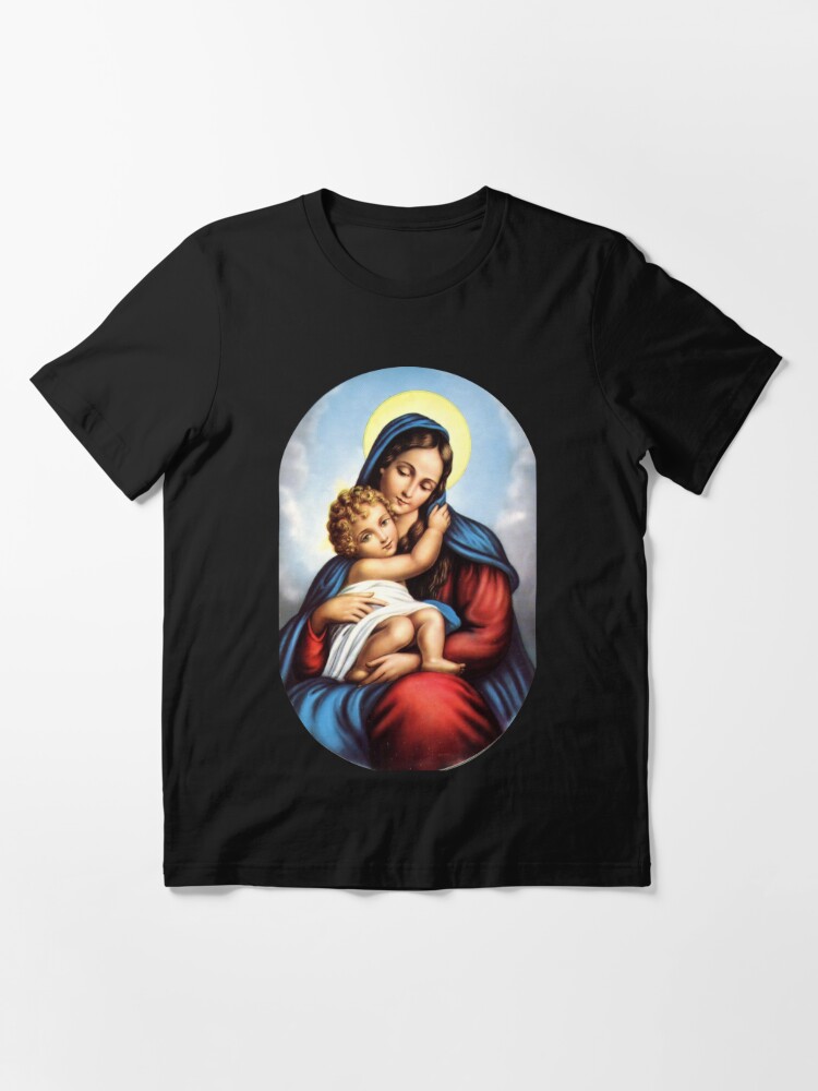 virgin mary graphic tee