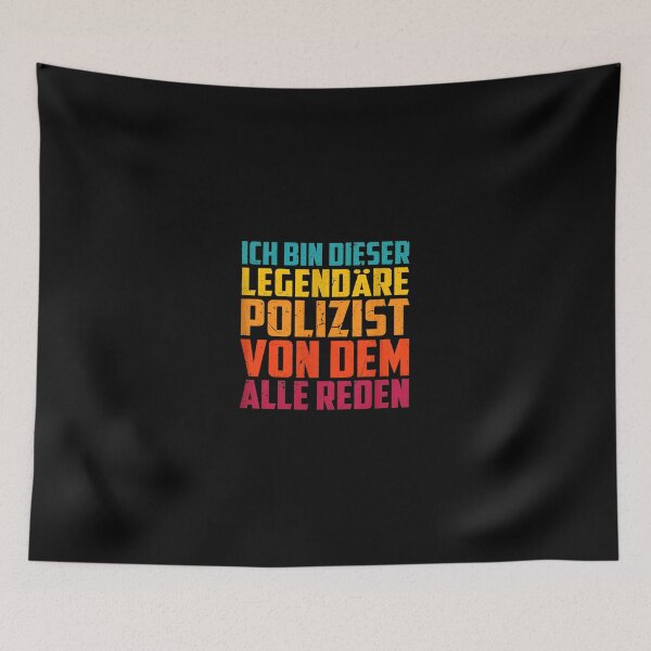 Item preview, Ich Bin Dieser Legendäre Polizist Von Dem Alle Reden German designed and sold by shabeltmkrassr.