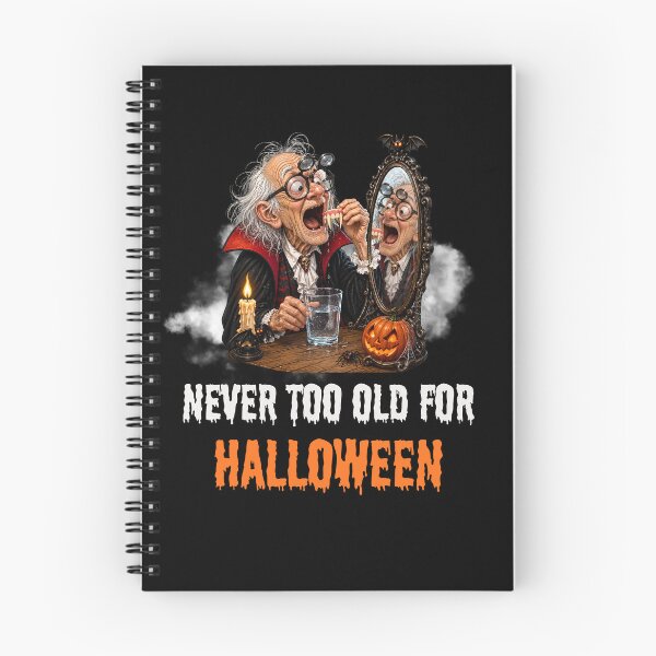 Item preview, Never Too Old for Halloween Vampire Granpa Funny designed and sold by KashaDesign.
