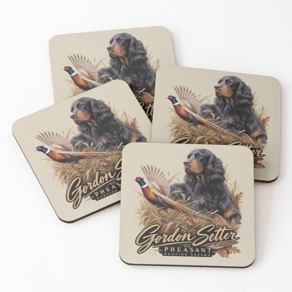 Item preview, Gordon Setter Pheasant Hunting Logo – Sporting Dog Emblem designed and sold by TammyHunterArt.