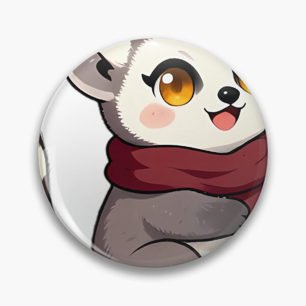 Item preview, Cute Lemur with Roasted Marshmallow Stick designed and sold by pumsquare.