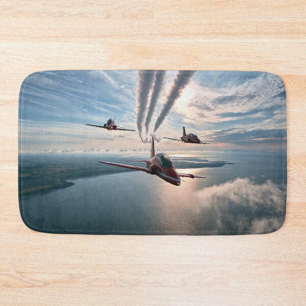 Item preview, Red Arrows Over the Shoreline designed and sold by Skyframe Aviation.
