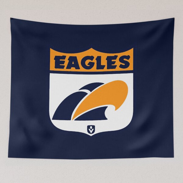 Item preview, Mighty Eagles Retro Logo Mascot designed and sold by Luke Foran Sports Art.