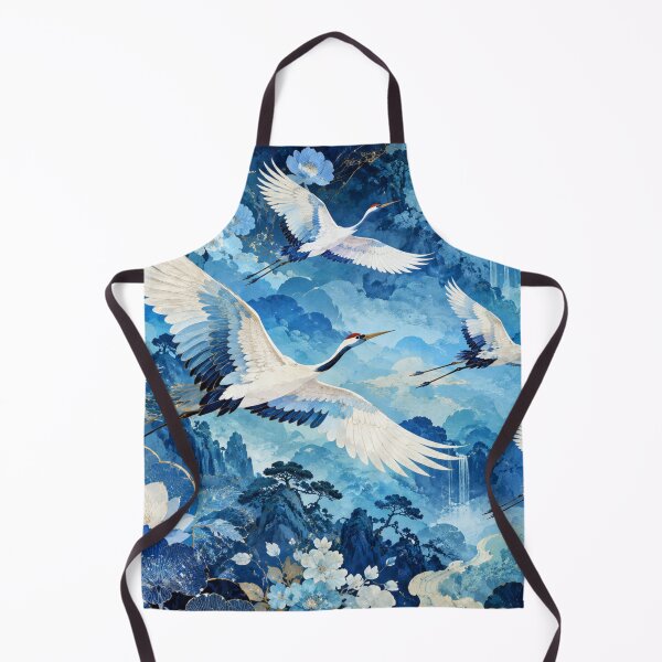 Item preview, Cranes in a dreamlike landscape designed and sold by Sigtrix.