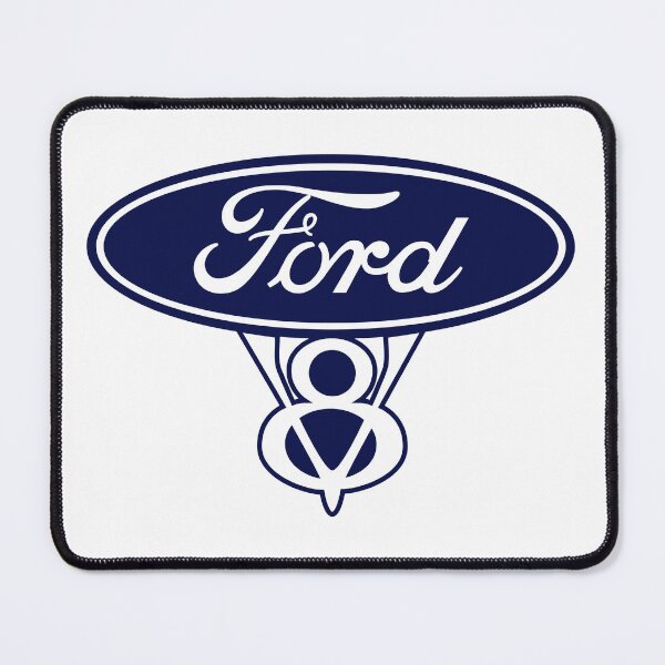 Item preview, Vintage Ford V8 Oval Logo Dark Blue designed and sold by Niklas  I Sollie.