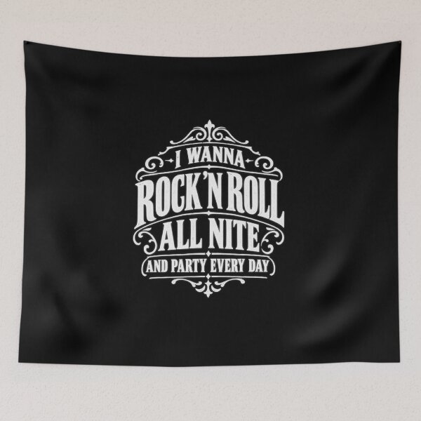 Item preview, I Wanna Rock and Roll designed and sold by Youmytype.