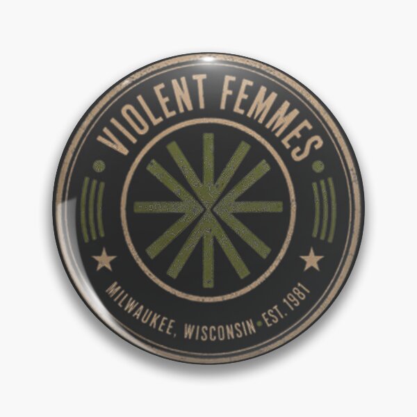 Item preview, Retro 80S Alternative Folk Punk Badge Aesthetic Circular Graphic Minimalist Indie Music Inspired Design | Limited Edition designed and sold by nyash.