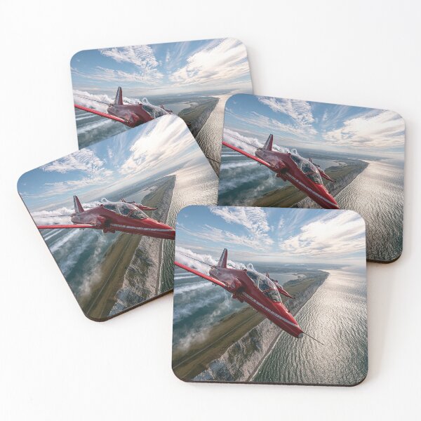 Item preview, Red Arrows Over Britain's Coastline designed and sold by Skyframe Aviation.
