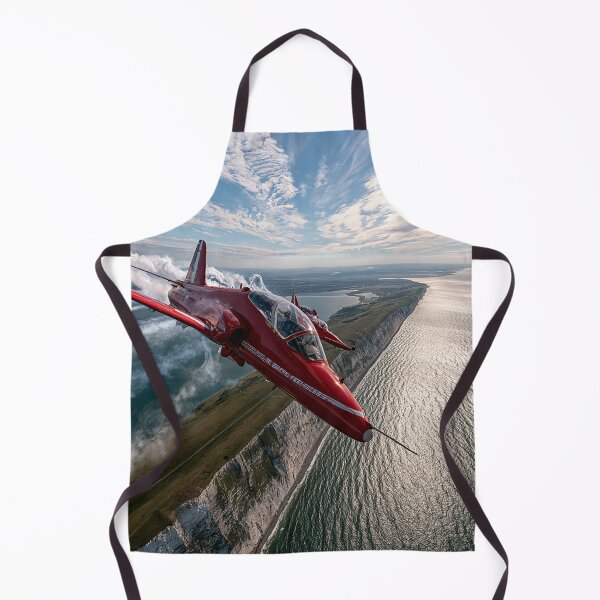 Item preview, Red Arrows Over Britain's Coastline designed and sold by Skyframe Aviation.