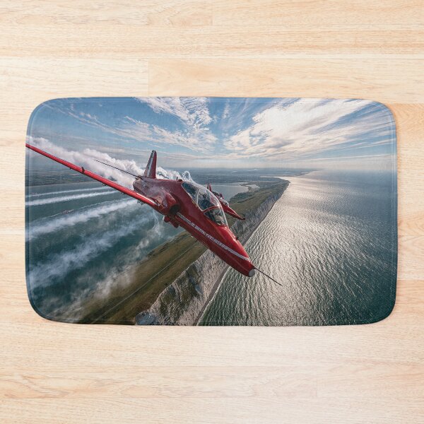Item preview, Red Arrows Over Britain's Coastline designed and sold by Skyframe Aviation.