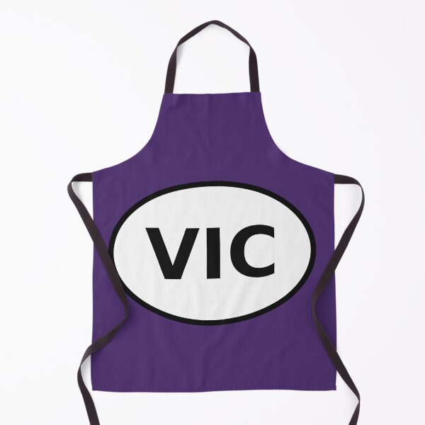 Item preview, Victoria VIC International Oval Sticker · Minimalist Australian Travel Identity designed and sold by The Digital Compass.