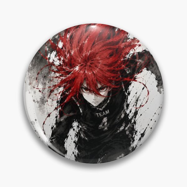 Item preview, Chigiri Hyoma Red Speed Football Anime Manga Art designed and sold by Dyan4.