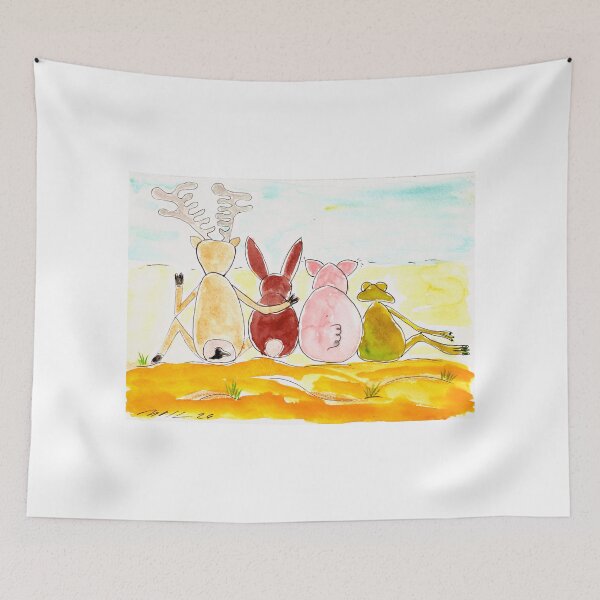 Item preview, Summertime, Friends at the Beach designed and sold by Anke‘s Bazaar.