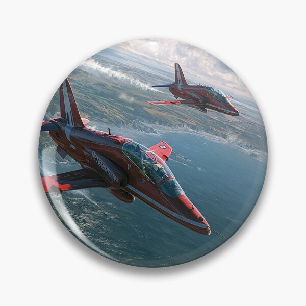 Item preview, Red Arrows Across the Coastal Sky designed and sold by Skyframe Aviation.