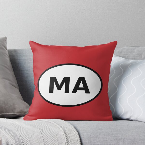 Item preview, Morocco MA International Oval Sticker · Minimalist Global Travel Identity designed and sold by The Digital Compass.