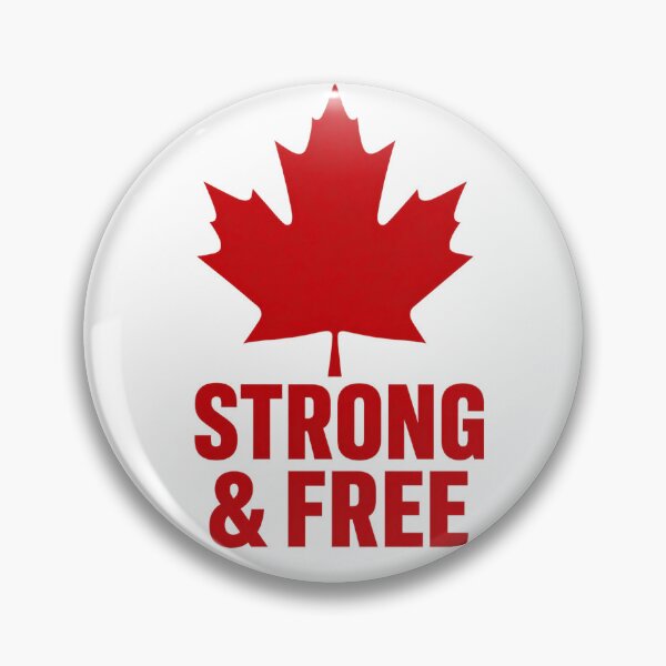 Item preview, Canada Strong and Free designed and sold by Flowercita.