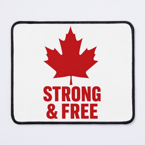 Item preview, Canada Strong and Free designed and sold by Flowercita.