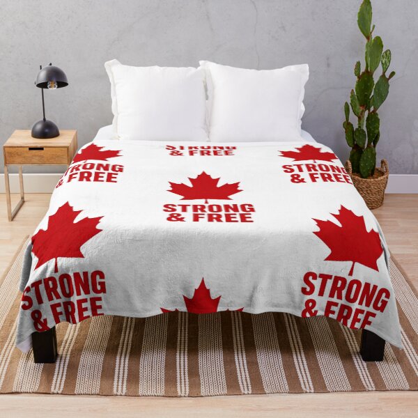 Item preview, Canada Strong and Free designed and sold by Flowercita.