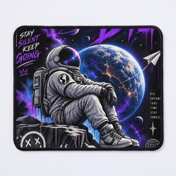 Item preview, Dream Big Astronaut – Cosmic Streetwear Graphic T-Shirt designed and sold by Bekado.