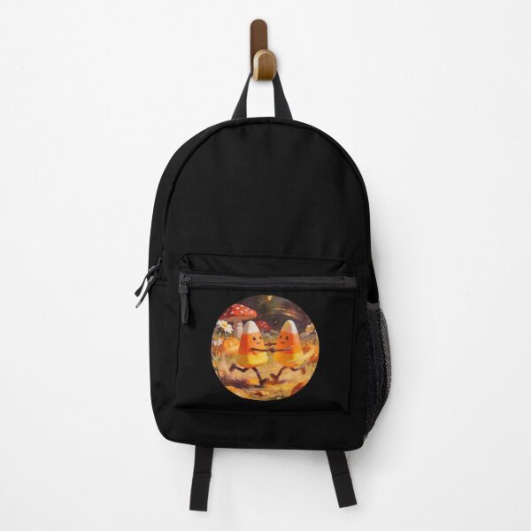 Item preview, Cute Candy Corn Friends Autumn Pumpkin Dance Halloween Art designed and sold by cr6zym1nd.