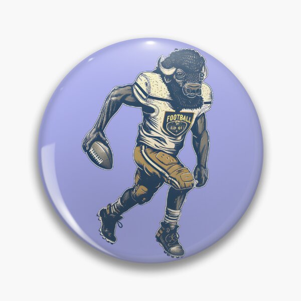 Item preview, Vintage Buffalo Football Player designed and sold by Structure-Blue.