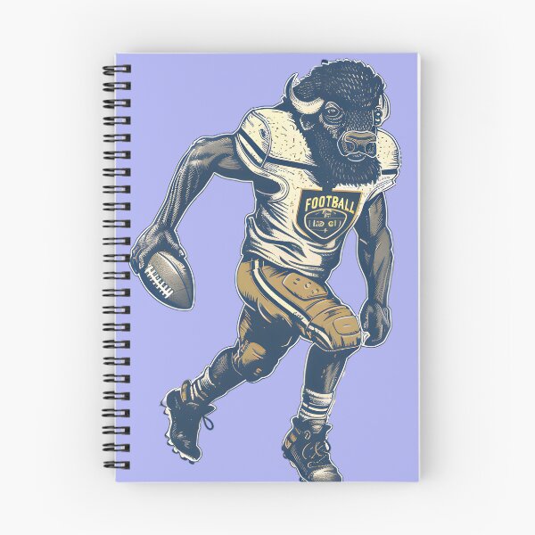 Item preview, Vintage Buffalo Football Player designed and sold by Structure-Blue.