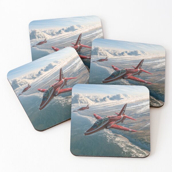 Item preview, Red Arrows Flying Over the Sea designed and sold by Skyframe Aviation.
