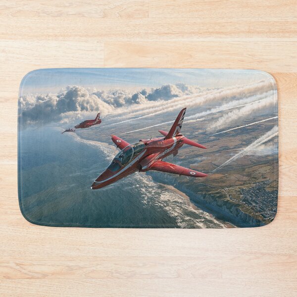 Item preview, Red Arrows Flying Over the Sea designed and sold by Skyframe Aviation.