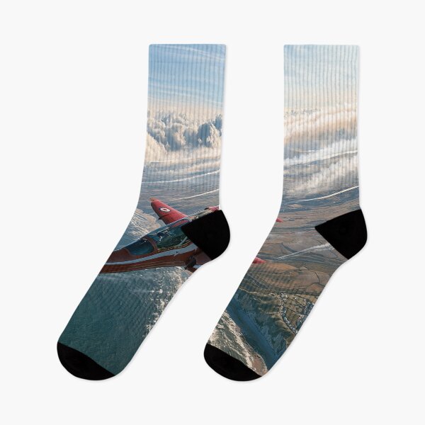 Item preview, Red Arrows Flying Over the Sea designed and sold by Skyframe Aviation.