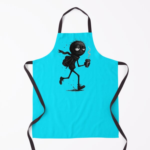 Item preview, Exhausted Shadow Entity Rushing To Work designed and sold by MarCinu Art.