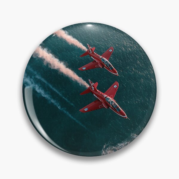 Item preview, Red Arrows Above the Shore designed and sold by Skyframe Aviation.