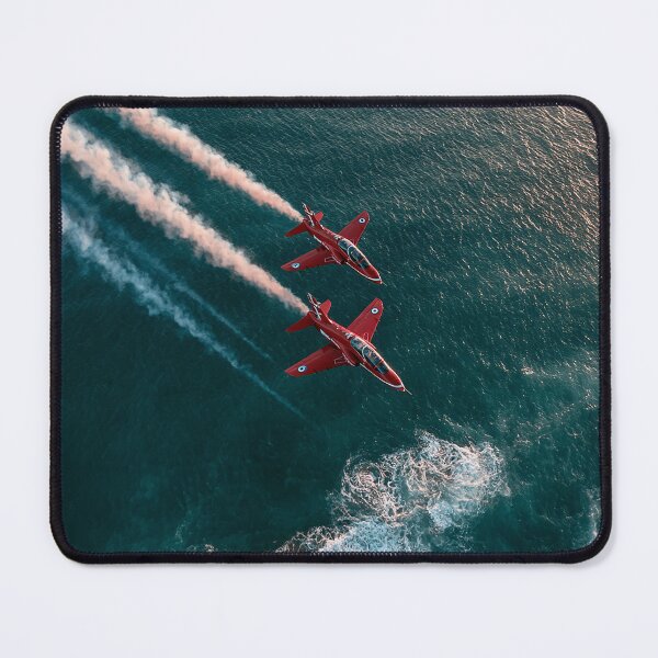 Item preview, Red Arrows Above the Shore designed and sold by Skyframe Aviation.
