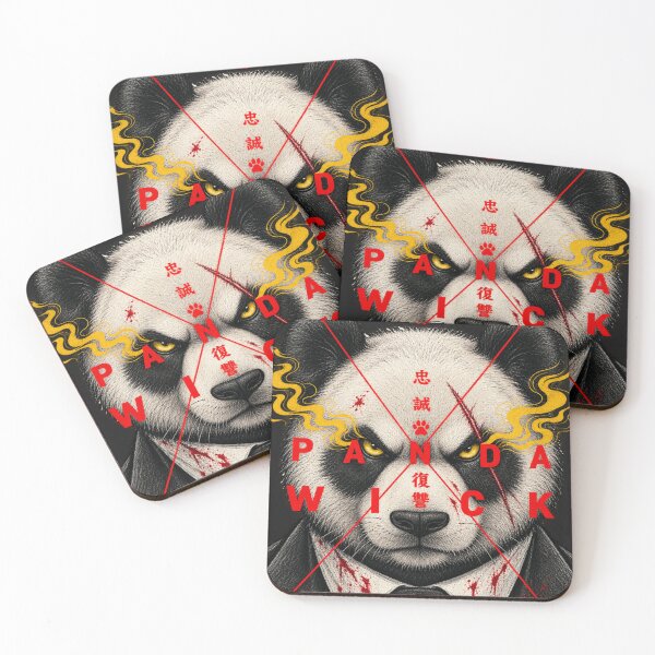 Item preview, Panda Wyck - Panda Assassin Yakuza Poster - Revenge Has Four Paws Japanese Art designed and sold by BRTHRCNK01.