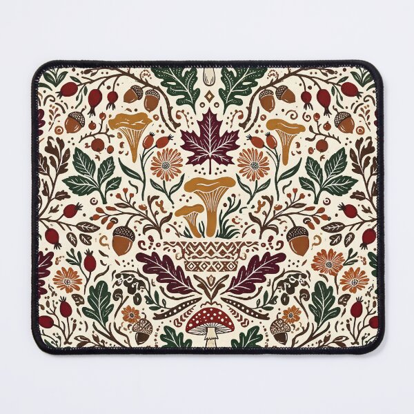 Item preview, Cozy Autumn Forest Seamless Pattern designed and sold by Ivy-Triggs.