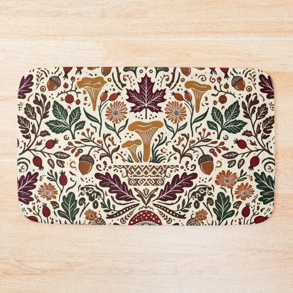 Item preview, Cozy Autumn Forest Seamless Pattern designed and sold by Ivy-Triggs.