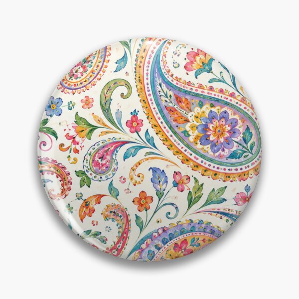Item preview, Vibrant Paisley Botanical Dream designed and sold by Sigtrix.