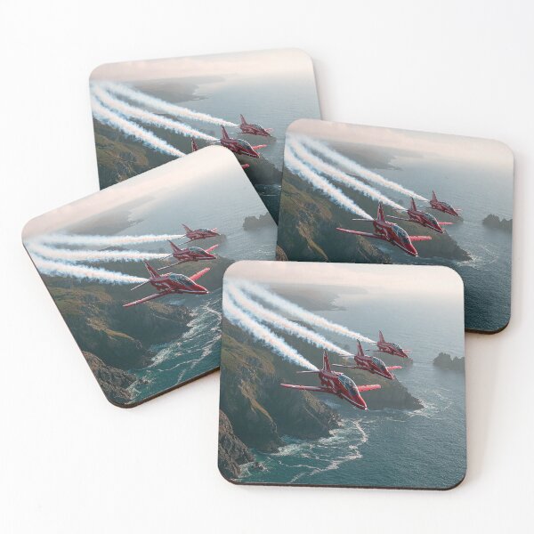 Item preview, Red Arrows in the Coastal Sky designed and sold by Skyframe Aviation.