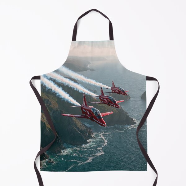 Item preview, Red Arrows in the Coastal Sky designed and sold by Skyframe Aviation.