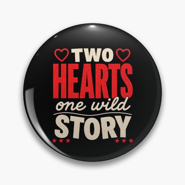 Item preview, Two Hearts One Wild Story – Romantic Couple Quote designed and sold by the-dovlat.