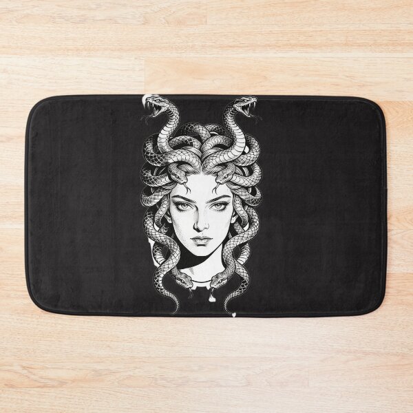 Item preview, Vintage Medusa Gorgon — Neo-Traditional Tattoo designed and sold by GodsMonsterss.