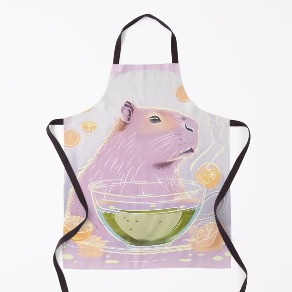 Item preview, Matcha Soak Capybara designed and sold by ONYX Pixee.