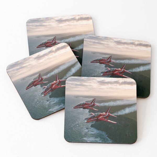 Item preview, Red Arrows Over Sea and Coast designed and sold by Skyframe Aviation.