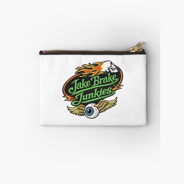 Item preview, Jake Brake Junkies Retro Flaming Skull Apparel | Best Buy designed and sold by JeremyMcs.