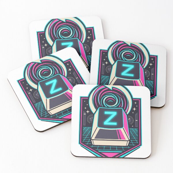 Item preview, Ctrl Z Real Life Undo Shortcut Retro Keyboard Badge designed and sold by TechNexusPrints.