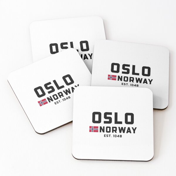 Item preview, Oslo Norway History and Flag designed and sold by Andersce.