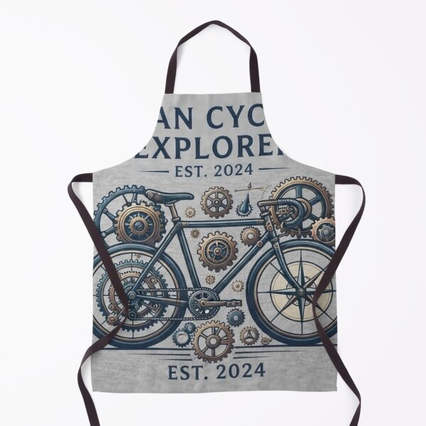 Item preview, Urban Cycling Explorer Vintage Bicycle Gear Design designed and sold by mdsakibhossain.