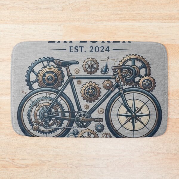 Item preview, Urban Cycling Explorer Vintage Bicycle Gear Design designed and sold by mdsakibhossain.